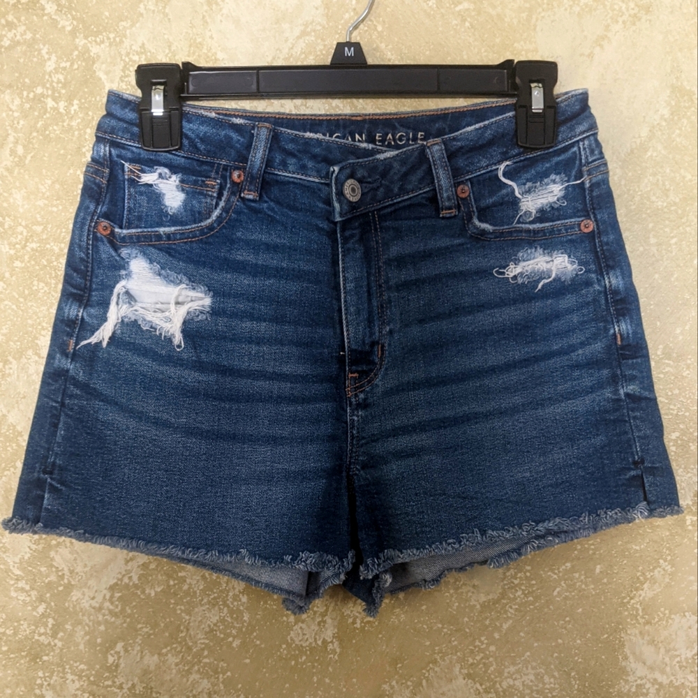 American Eagle Outfitters Women's Blue Denim Shorts Sz 4